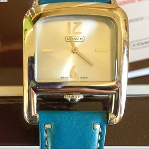 coach watch square face